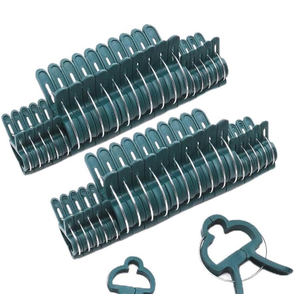 80 plant support clips of 2 different sizes